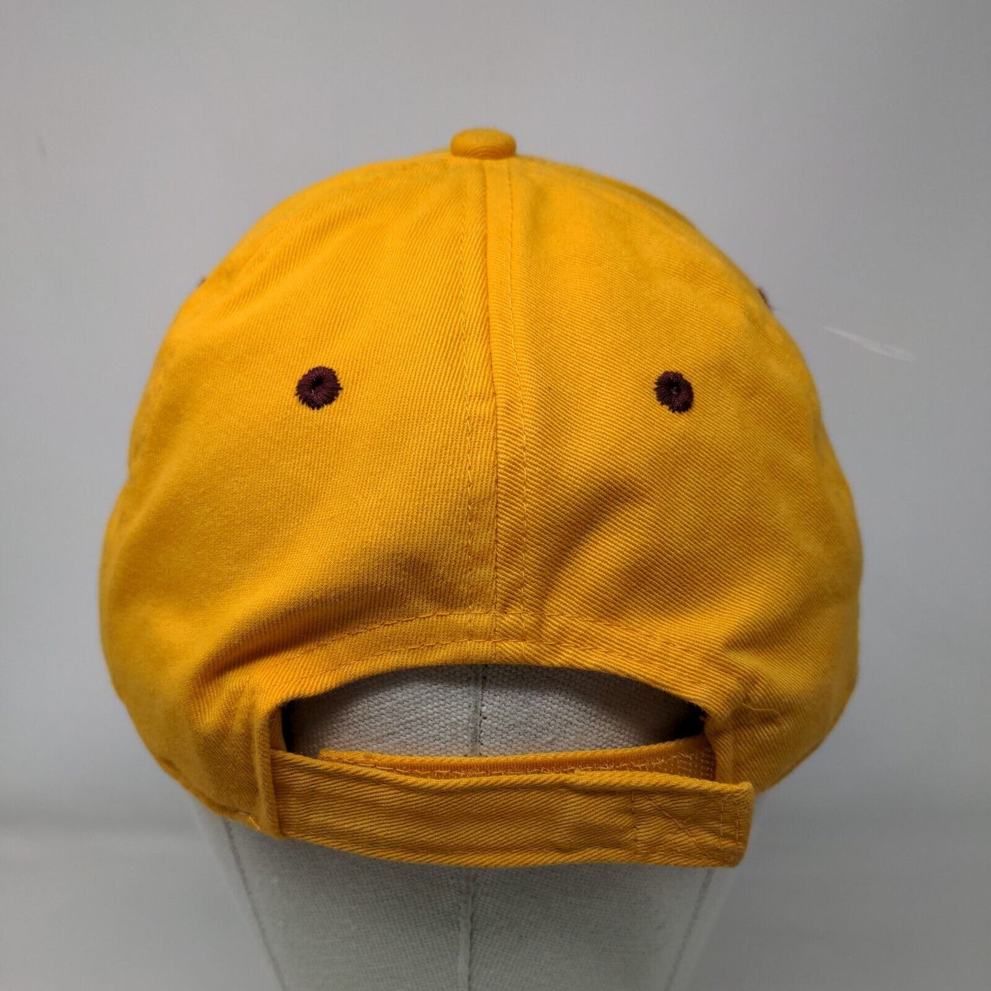 Coyote Springs Golf Club Strapback Hat Yellow One Size Embroidered