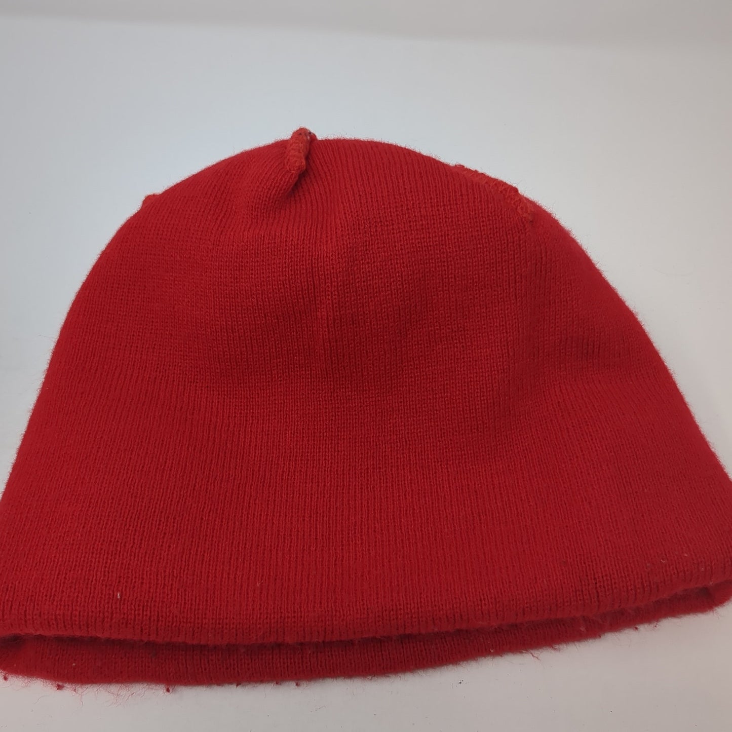 American Flag Beanie Hat Multicolor One Size Stretch Knitted Patriotic Pom Pom