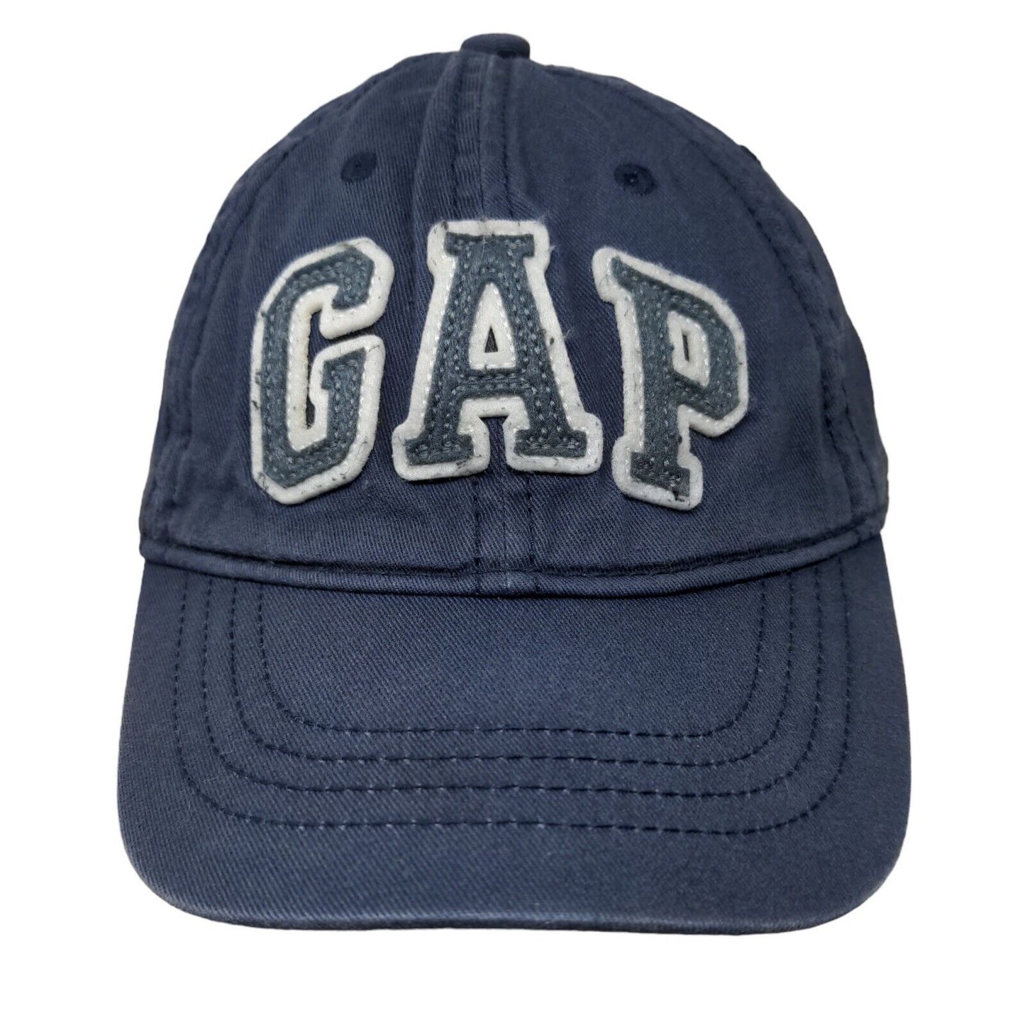 GAP Kids Boy's Strapback Hat Blue Size S/M Stitched Logo 52-54 CM