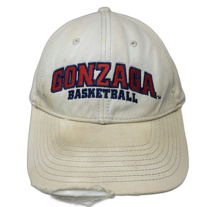 The Game Gonzaga Bulldogs NCAA Basketball Hat Beige One Size Slideback Cotton