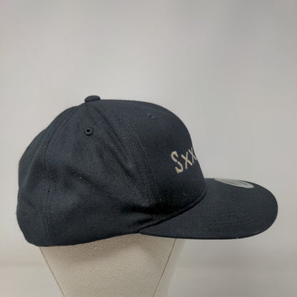 Sxxxxx1 Suforia Snapback Hat Black One Size Embroidered Adjustable Yupoong