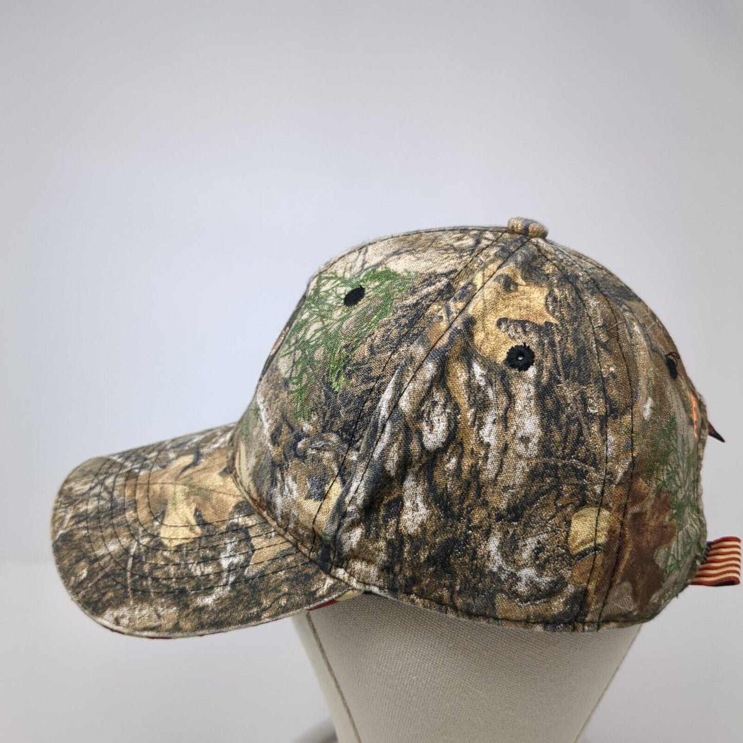 Roco Rescue Strapback Hat Camo One Size Adjustable Realtree Outdoor Cap