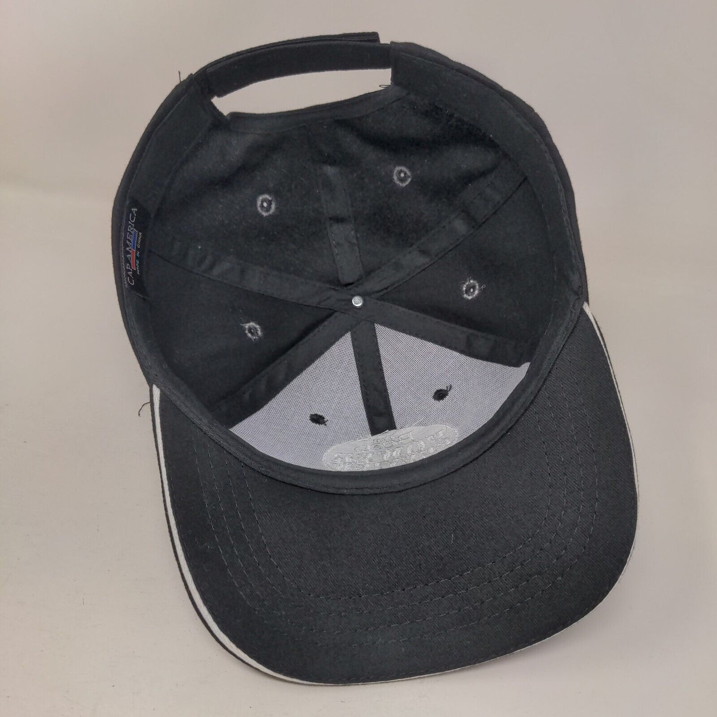 Do it Best Power Preview Strapback Hat Black One Size Embroidered Cap America