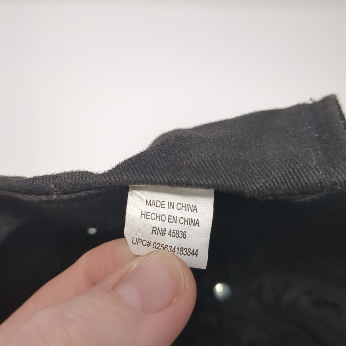 Unbranded Strapback Hat Solid Black One Size Solid Outdoor Adjustable