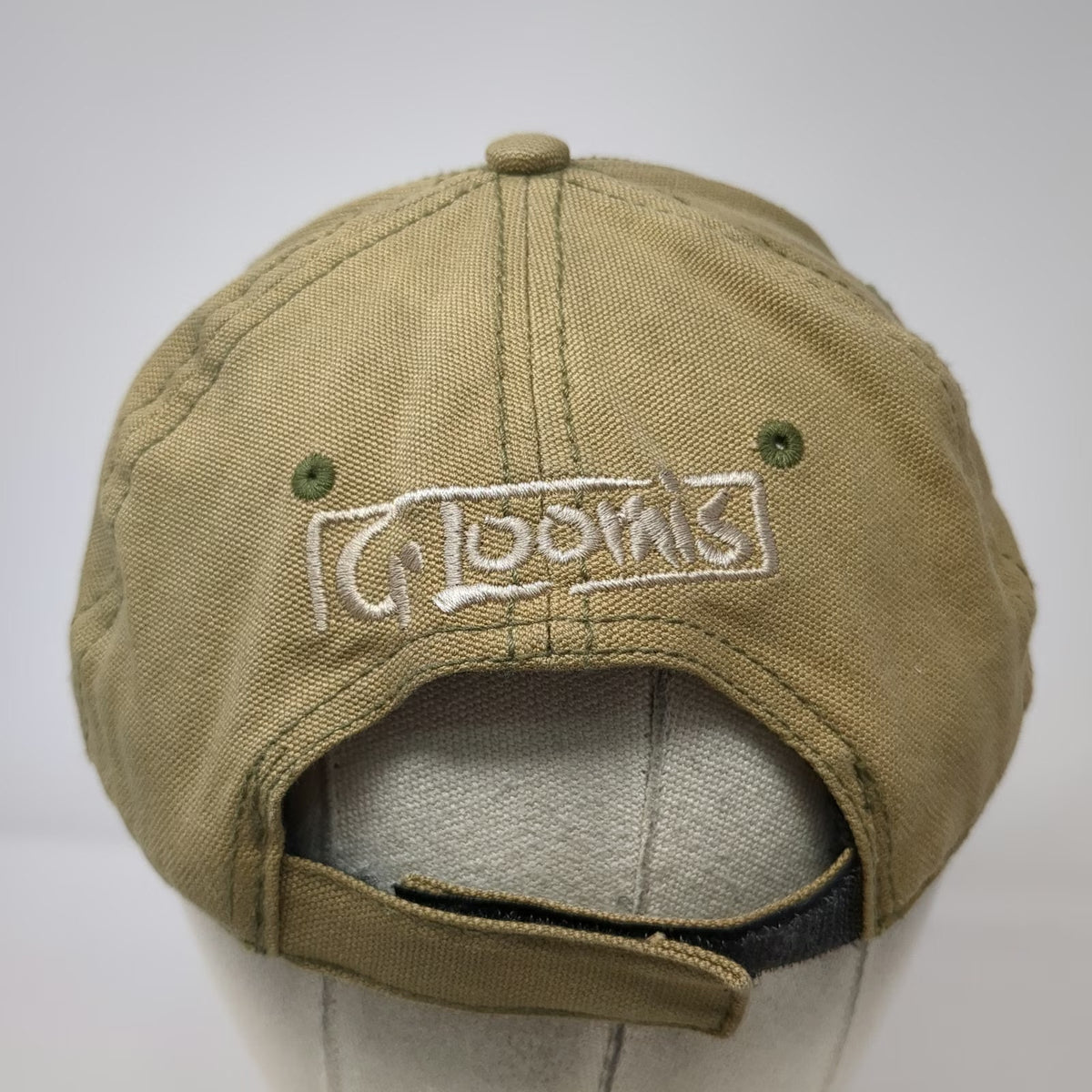 G. Loomis Baseball Cap Green One Size Skeleton Bone Fish Fear No Strapback Hat