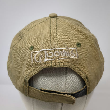 G. Loomis Baseball Cap Green One Size Skeleton Bone Fish Fear No Strapback Hat