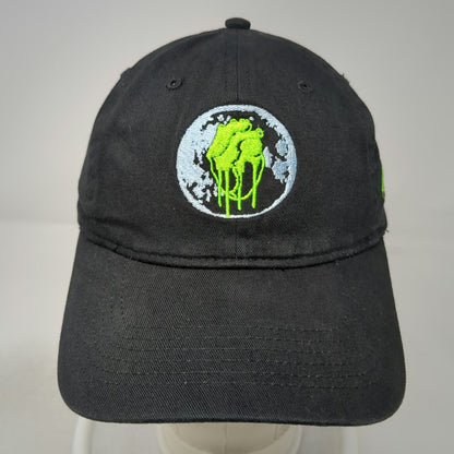X BIG Chris Brown Dripping Heart Moon Hat Black Green One Size Baseball Cap