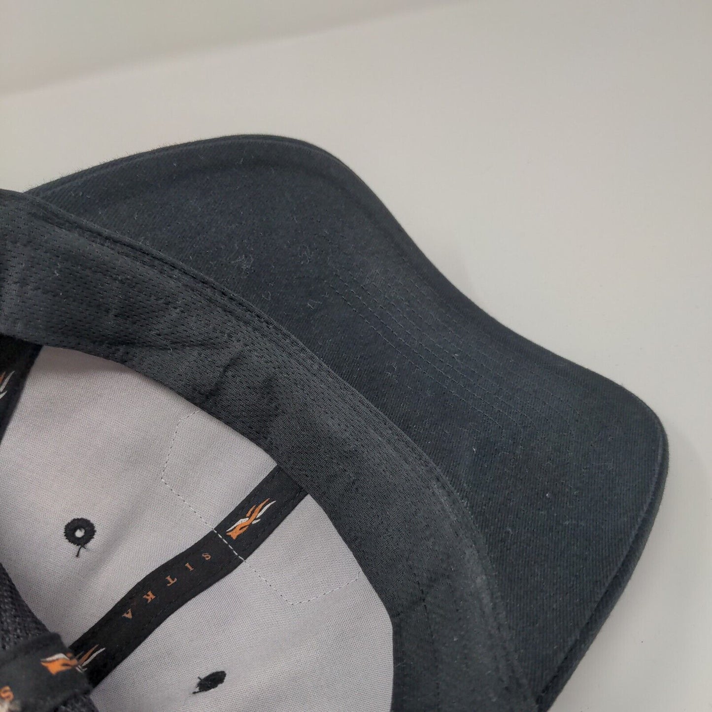 SITKA Bozeman MT Snapback Trucker Hat Black OSFA Adjustable Mesh Back 6 Panel