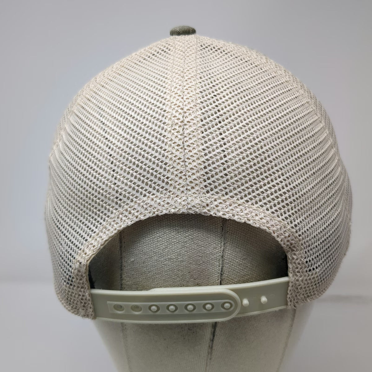 American Needle Trucker Hat Green One Size Mesh Back Snapback Blank Cotton Hat