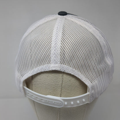 Richardson Snapback 112 Trucker Hat Gray One Size Adjustable Mesh Back 6 Panel