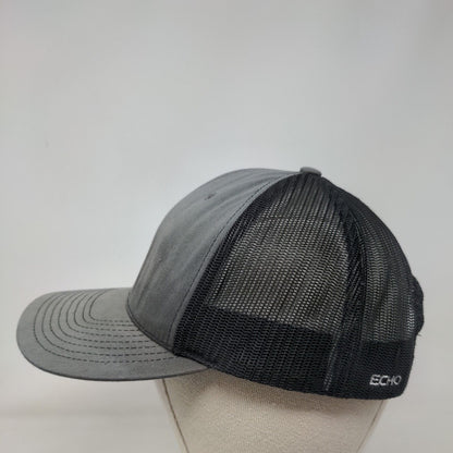 Echo Fishing Snapback Mesh Back Trucker Hat Gray One Size Richardson