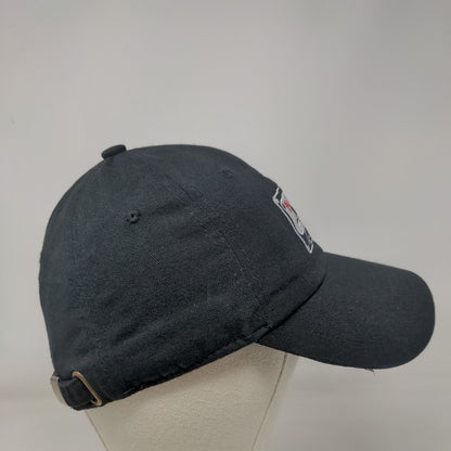 Playlist Bottle D'Usse Slideback Hat Black OSFA Adjustable Embroidered Eikos