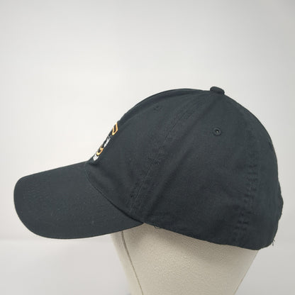 SC Supply Chain Strapback Hat Black One Size Adjustable Embroidered