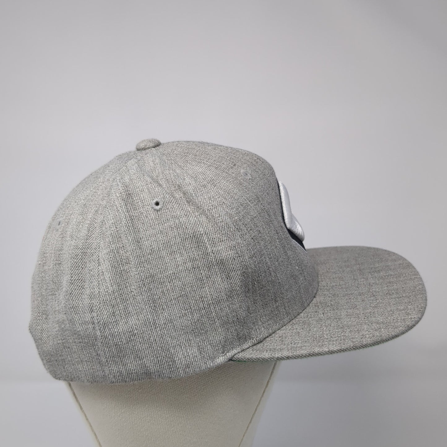 Odi Snapback Hat Gray One Size Adjustable Embroidered The Classics Yupoong