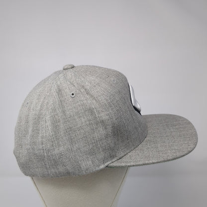 Odi Snapback Hat Gray One Size Adjustable Embroidered The Classics Yupoong