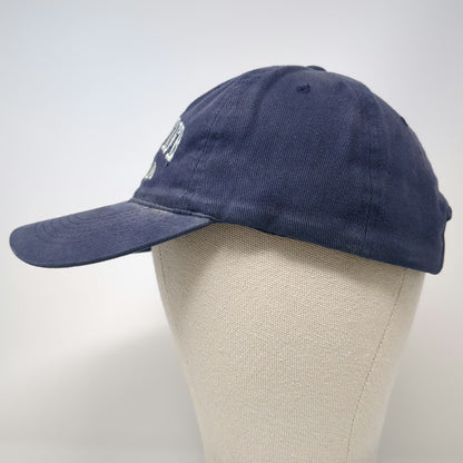 Sportsman Baseball Cap Blue Gray One Size Elmendorf AFB Alaska Slideback Hat