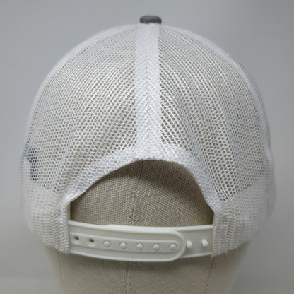 Port Authority Trucker Hat Gray One Size Driscoll Potato Mascot Mesh Snapback