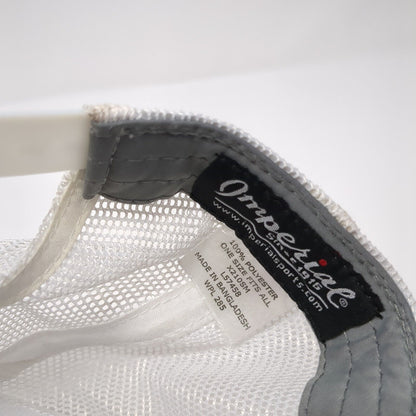 Windbrooker Snapback Trucker Hat Blue One Size Mesh Back Imperial