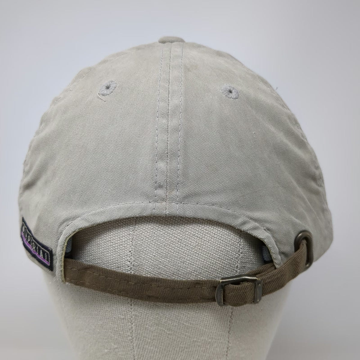 Imperial Baseball Cap Beige Brown One Size Madison River Ennis MT Fly Fishing