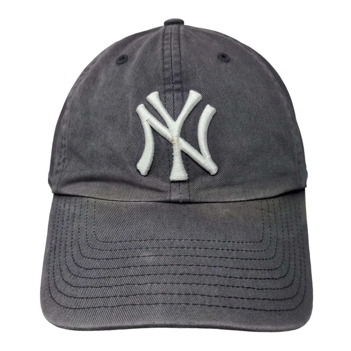 Twins Enterprise Men's Slideback Hat Blue OSFA Embroidered New York Yankees Logo