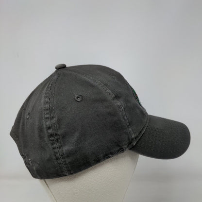 Bass Pro Shops Snapback Hat Gray OSFM Embroidered 6 Panel Gone Fishing