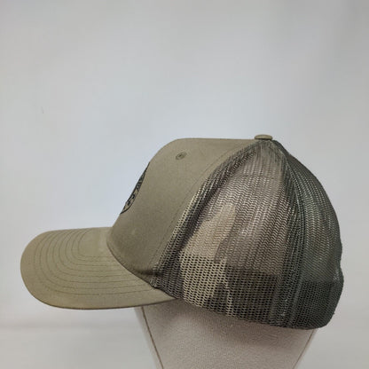 Brandon Lowery Construction Snapback Trucker Hat Green OS Mesh Back 6 Panel