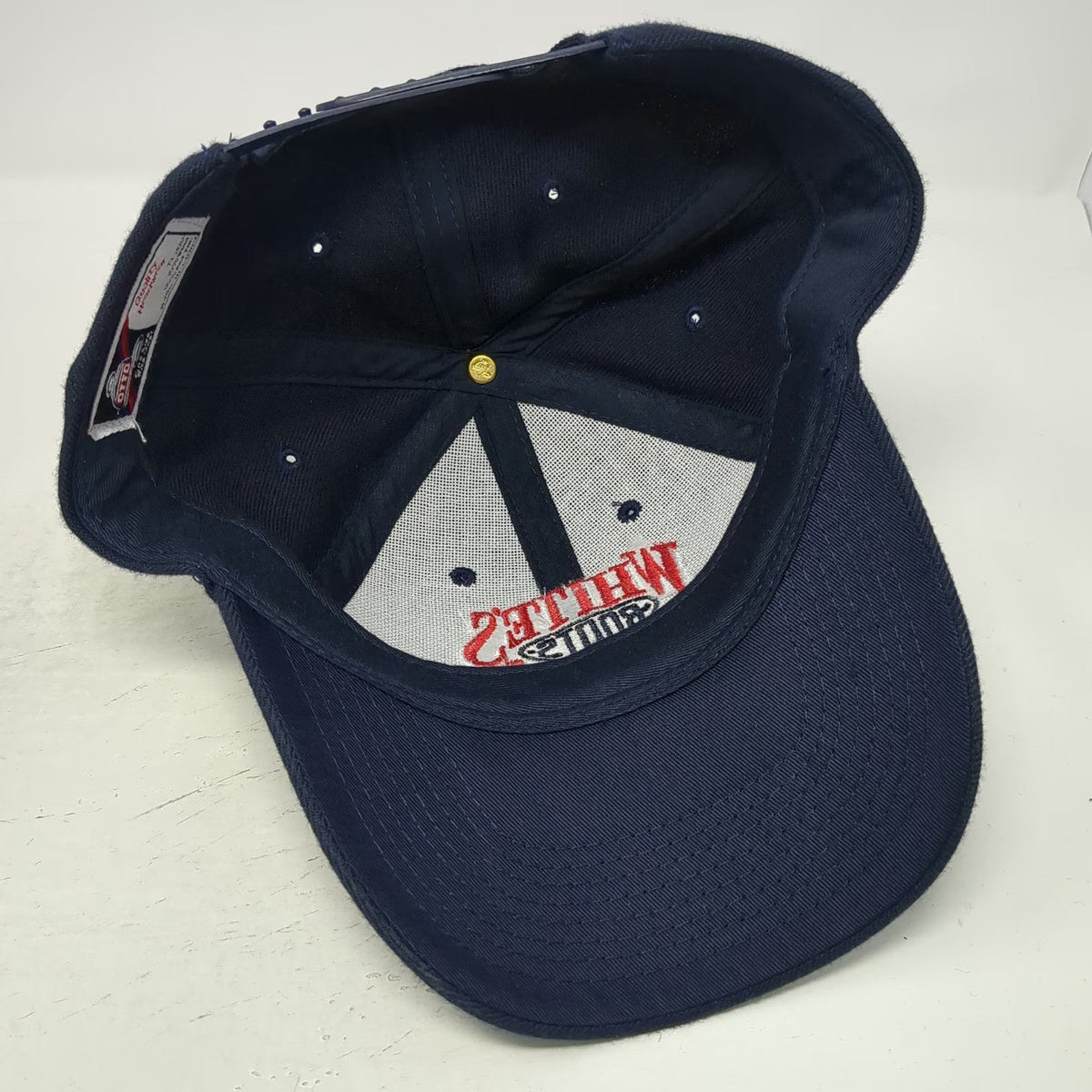 Otto Snapback Blue One Size White's Boots Spokane WA Embroidered Hat 6 Panel