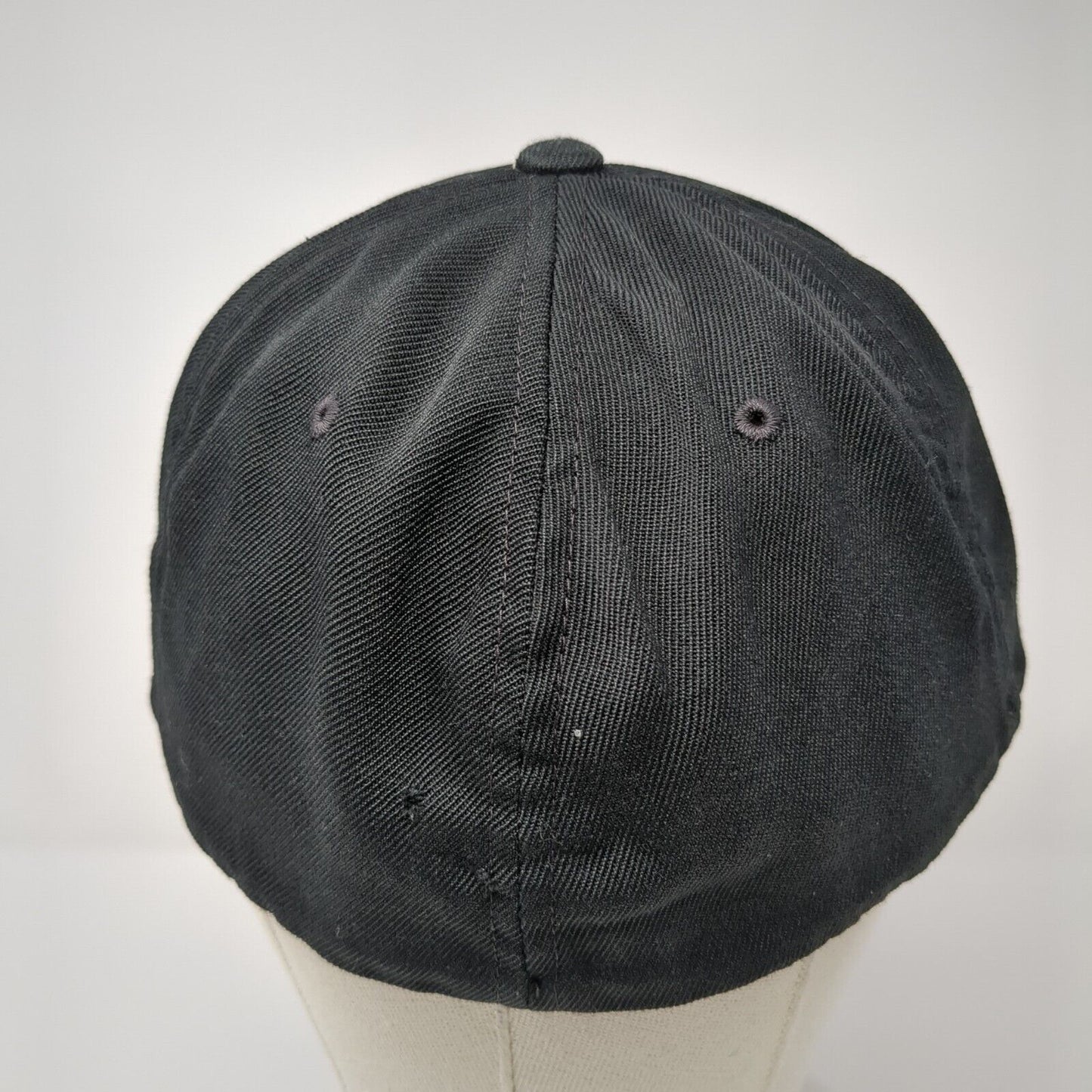 Metal Mulisha World Wide Domination Fitted Hat Black L/XL Distressed Flexfit