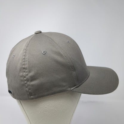 Flexfit Baseball Cap Gray XL X 275 The New World Order Hat Fitted Curved Brim