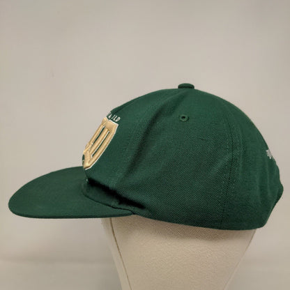 Mitchell & Ness Men's Snapback Hat Green Minnesota Wild Embroidered Logo NHL