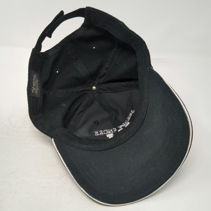 Sherry Baseball Cap Black One Size Jersey Shore NJ Embroidered Strapback Hat