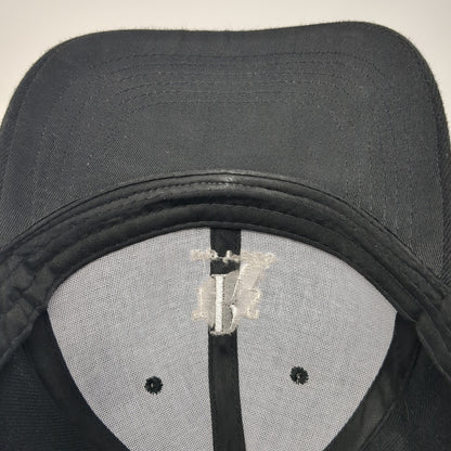 TRS Hotels Strapback Hat Black One Size Adjustable Embroidered 6 Panel