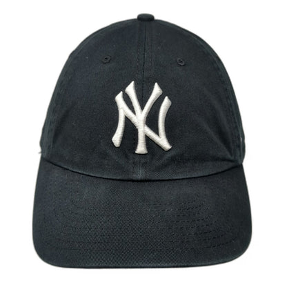 New York Yankees MLB '47 Baseball Cap Black One Size Cotton Slideback Logo Hat