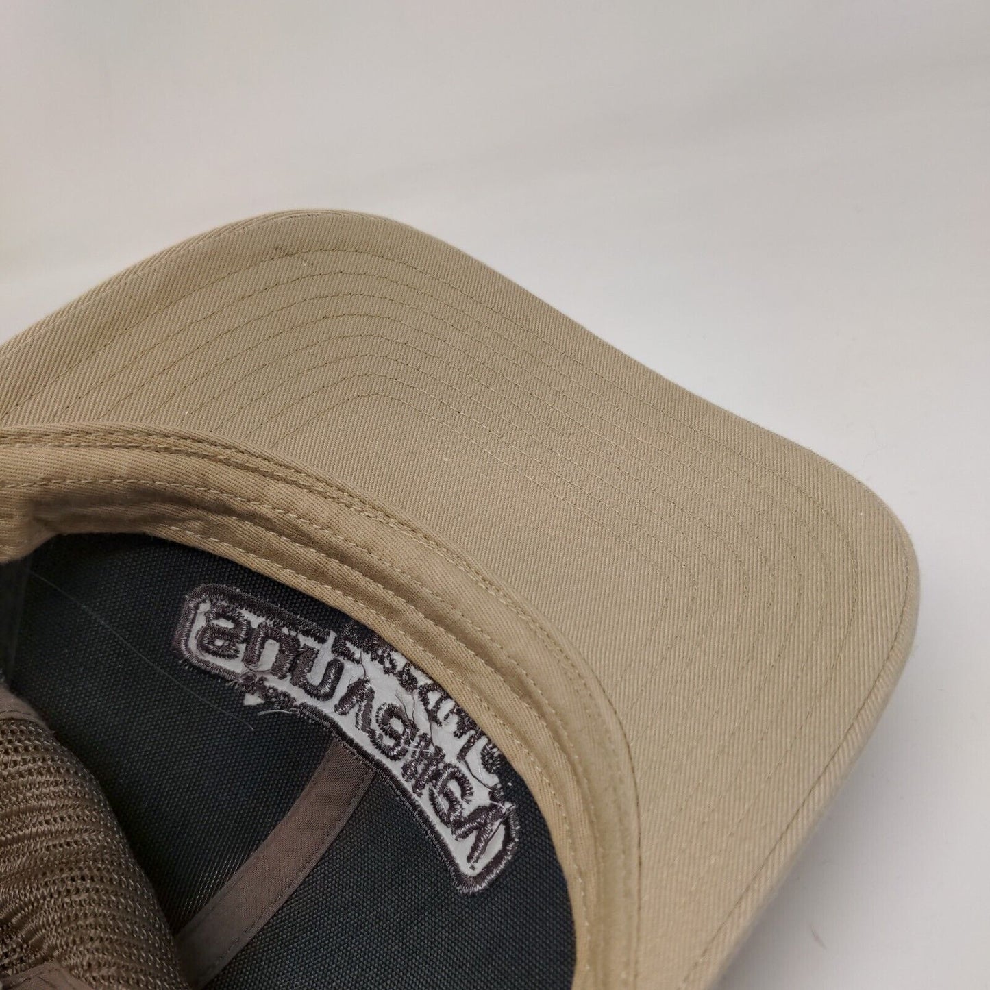 SVSEF Sun Valley Freestyle Snapback Trucker Hat Tan OS Adjustable Richardson