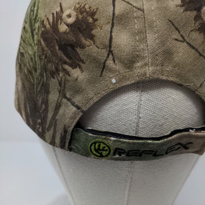 Reflex Bowhunting Strapback Hat Camouflage OSFA Adjustable Realtree