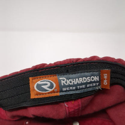 Terrace Lakes Resort Fitted Hat Red S/M Stretch Flexfit Embroidered Richardson