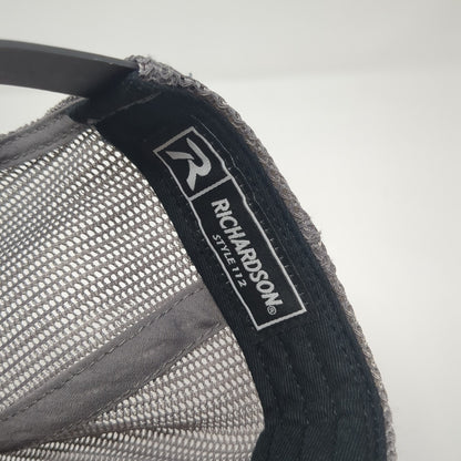 Super Nice Club Trucker Hat Black One Size Adjustable Mesh Back Richardson