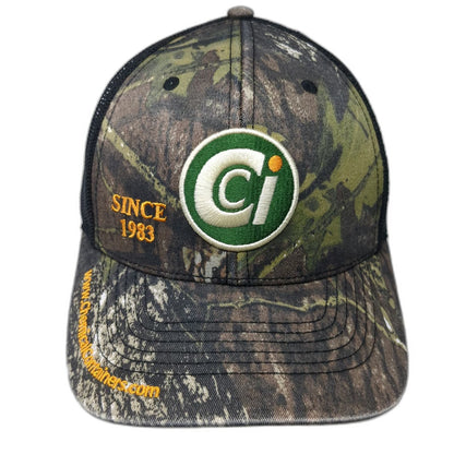 Hammette Trucker Hat Green Black Camo One Size Snapback Chemical Containers