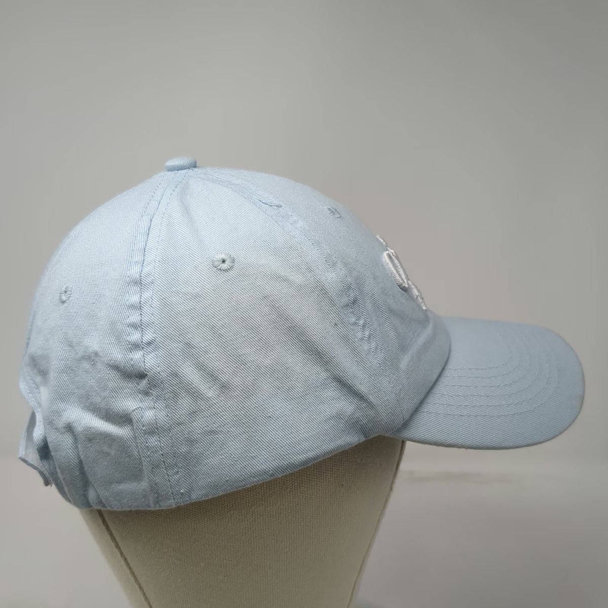 One & Only Palmilla Baseball Cap Blue One Size Adjustable Cotton Strapback Hat