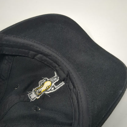 Velocity Baseball Cap Black One Size Mr. Peanut Planters Mascot Adjustable Hat