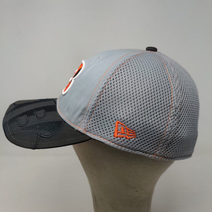 New Era Men's Fitted Hat Gray Size M/L Embroidered Cincinnati Bengals Logo