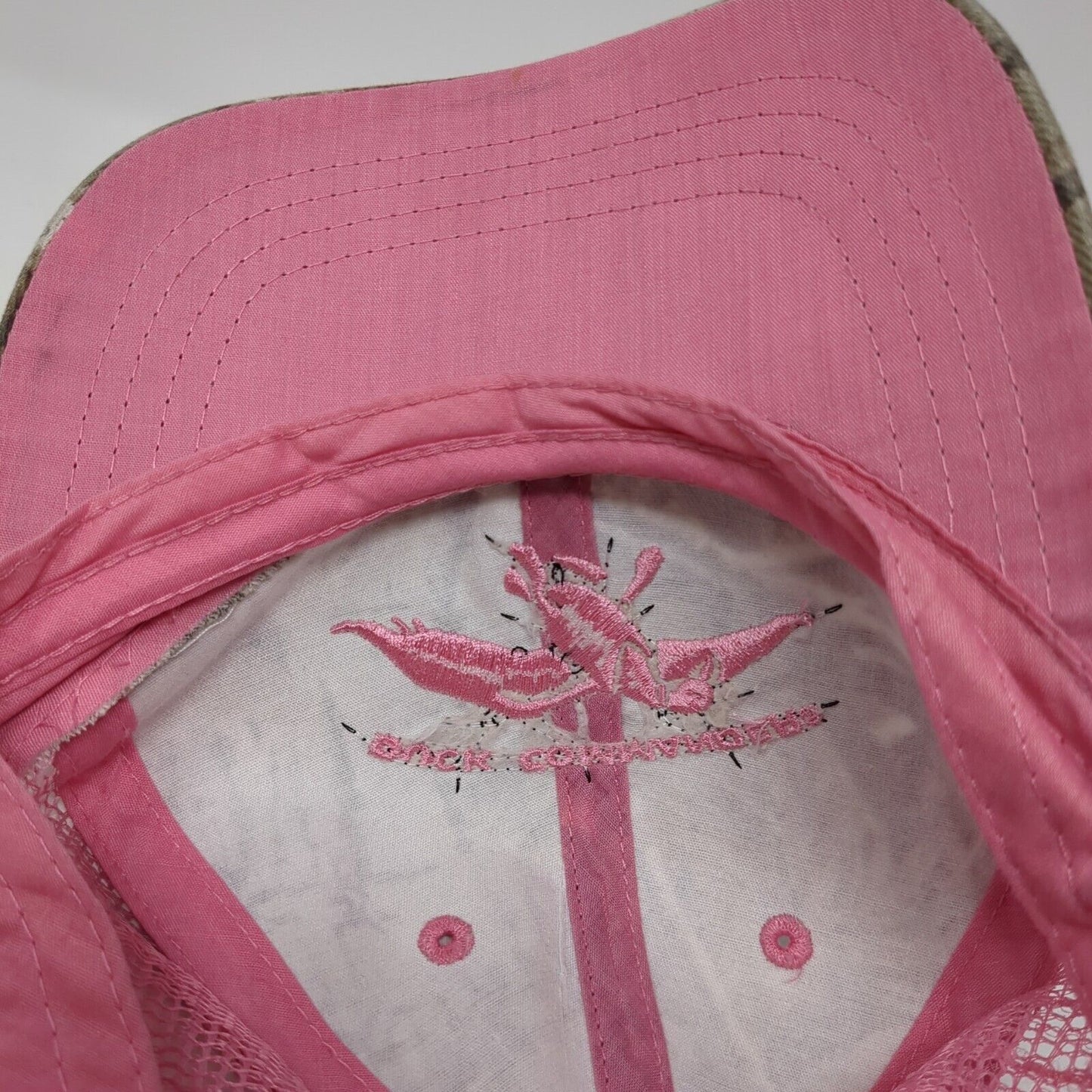 Duck Commander Strapback Mesh Back Trucker Hat Camo One Size Adjustable