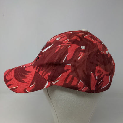 Unbranded Men's Strapback Red Camo Hat Size OSFA Embroidered United Bulldogs