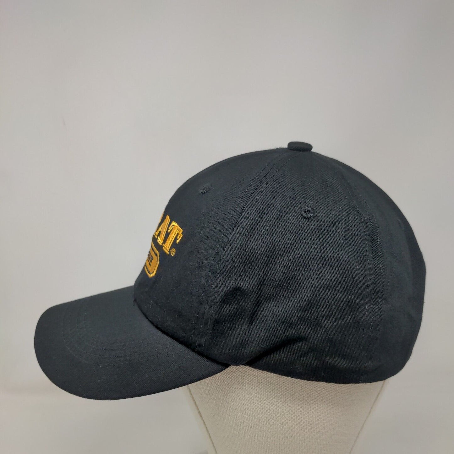 Pyrat XO Reserve Slideback Hat Black One Size Adjustable Embroidered Cotton