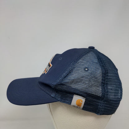 Reybold Construction Celebrating 35 Years Trucker Hat Blue OSFA Mesh Back