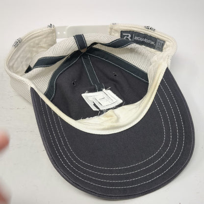 Richardson Trucker Hat Gray One Size Universal Athletic Snapback Mesh Adjustable