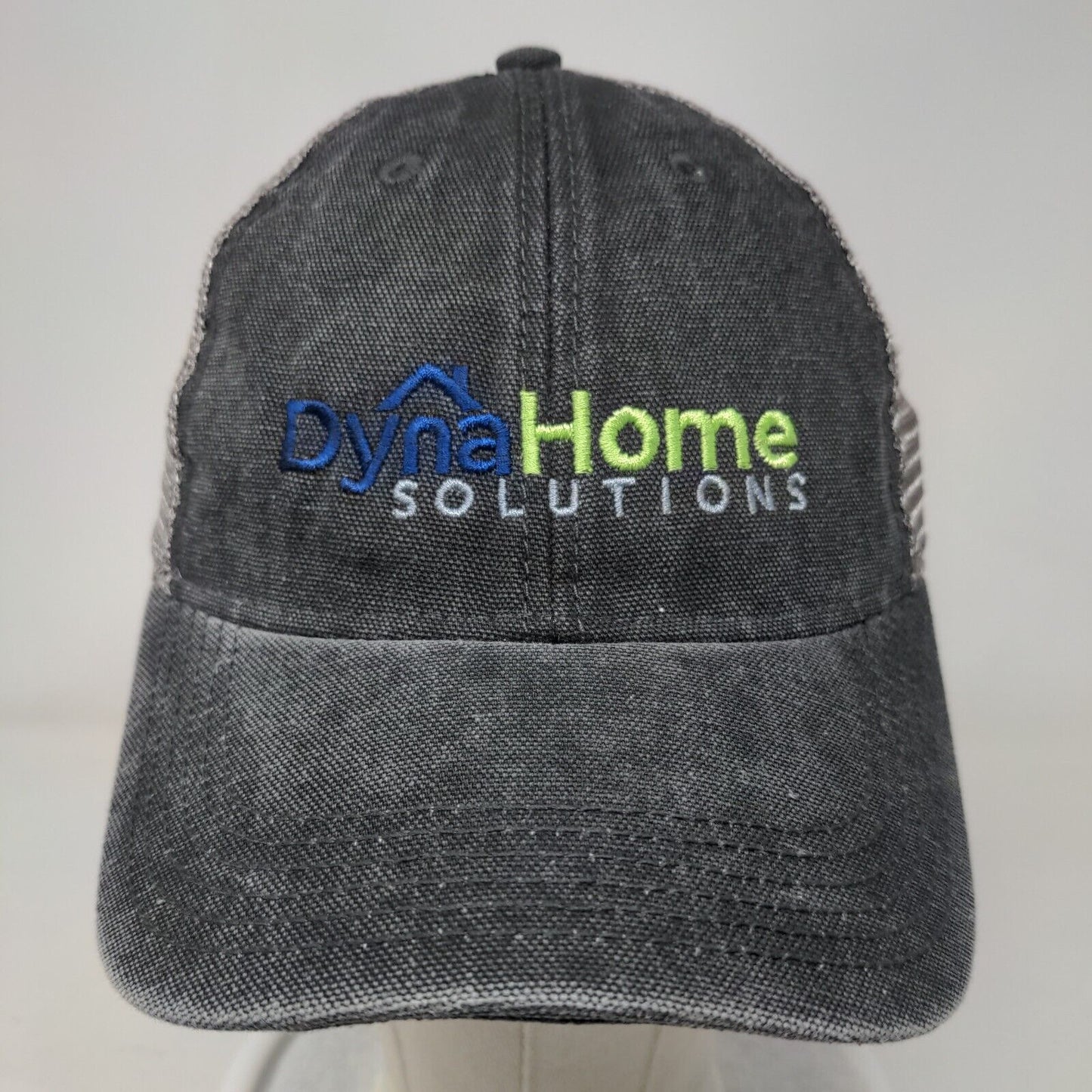 Dyna Home Solutions Snapback Mesh Back Trucker Hat Gray One Size Legacy