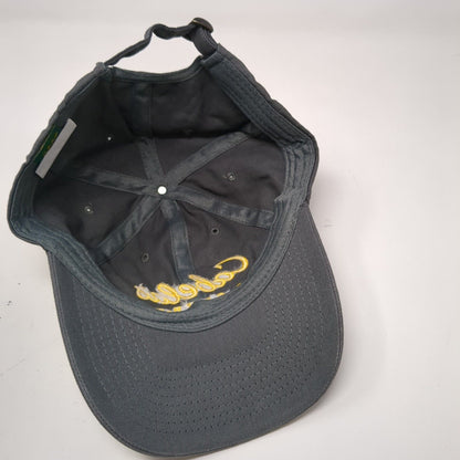 Cabela's Club Slideback Hat Solid Gray OSFM Adjustable Embroidered