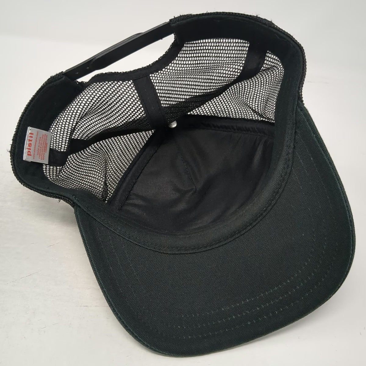 Pistil Trucker Hat White One Size Mesh Snapback pFriem Family Brewers Hops Logo