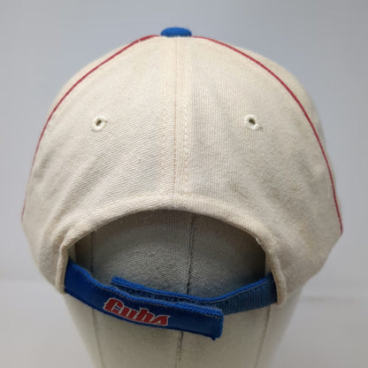 Chicago Cubs MLB Nike Baseball Cap Blue White Red One Size Wool Strapback Hat